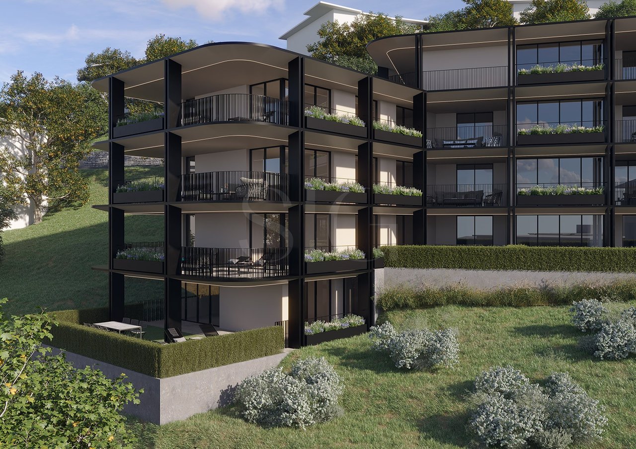 Pregassona Residenza Oasis – Spacious 4.5-room apartment with large terrace