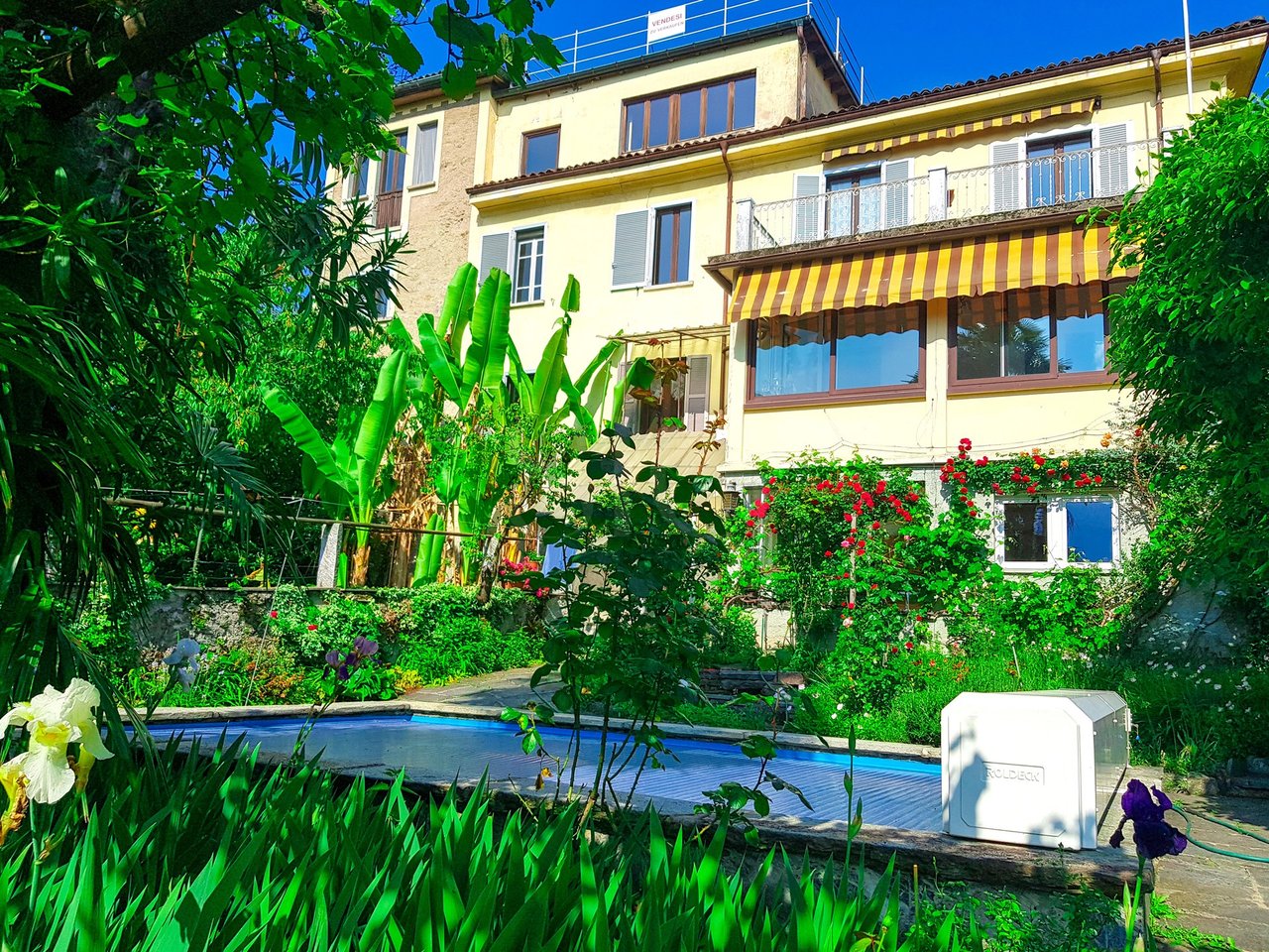 Gentilino - Maison de village charmante avec jardin privé et piscine