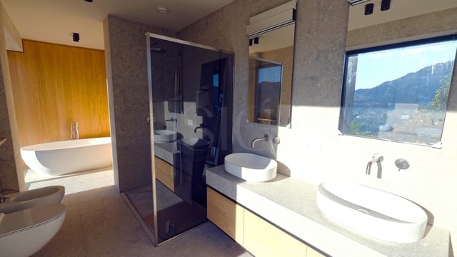 Muzzano - Villa moderna di Design con vista panoramica sui laghi