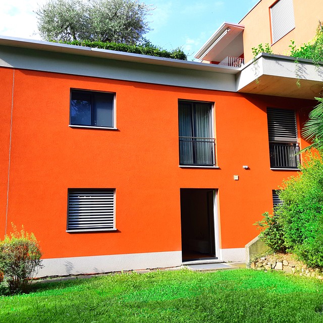 Lugano / Rovello - Appartamento 7.5 locali parziale vista lago con giardino