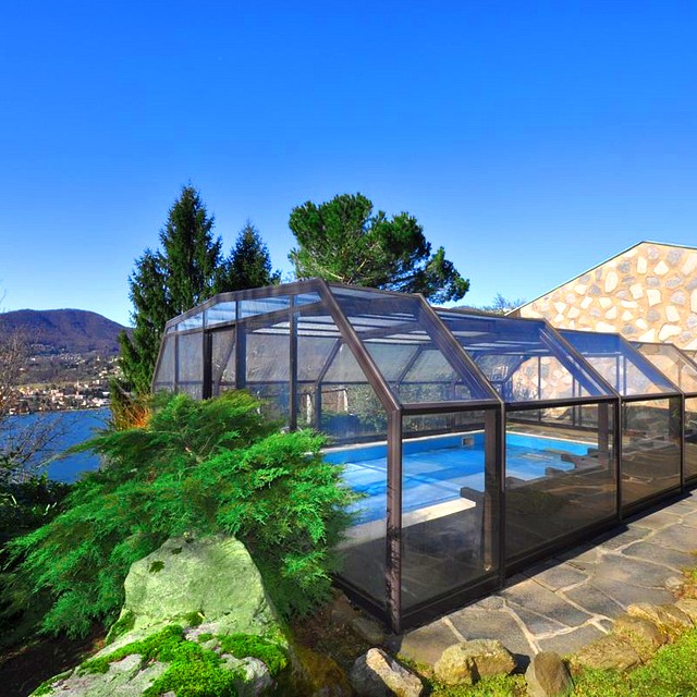 Montagnola - Villa meravigliosa con vista lago e piscina